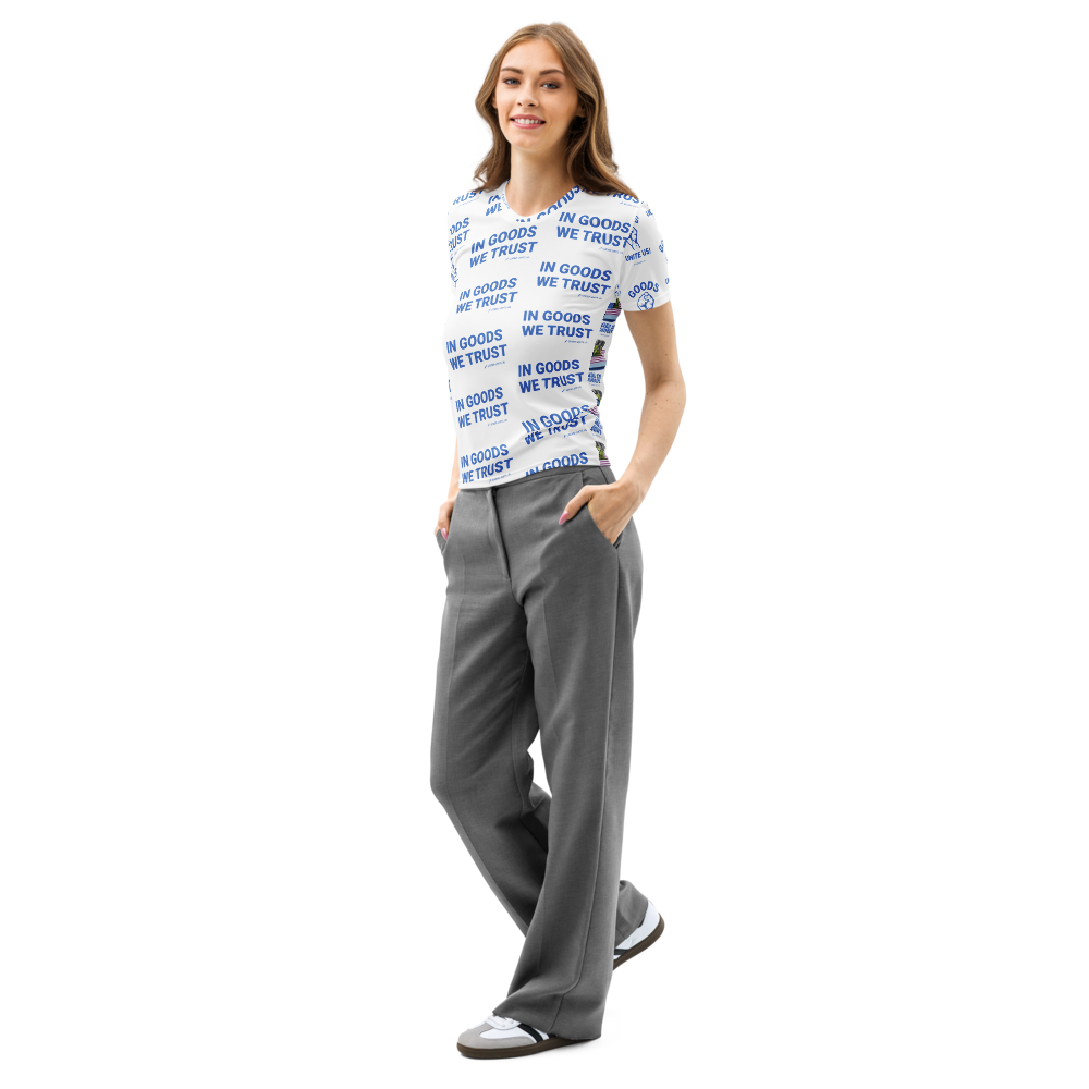 Women’s cotton crew neck t-shirt