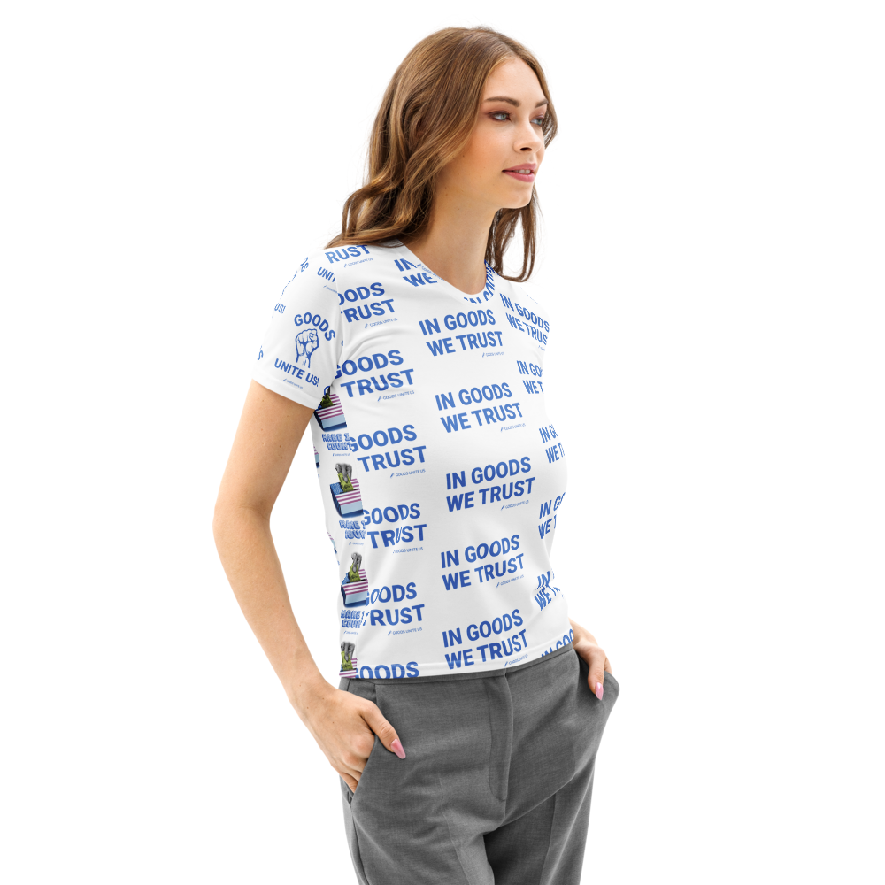 Women’s cotton crew neck t-shirt