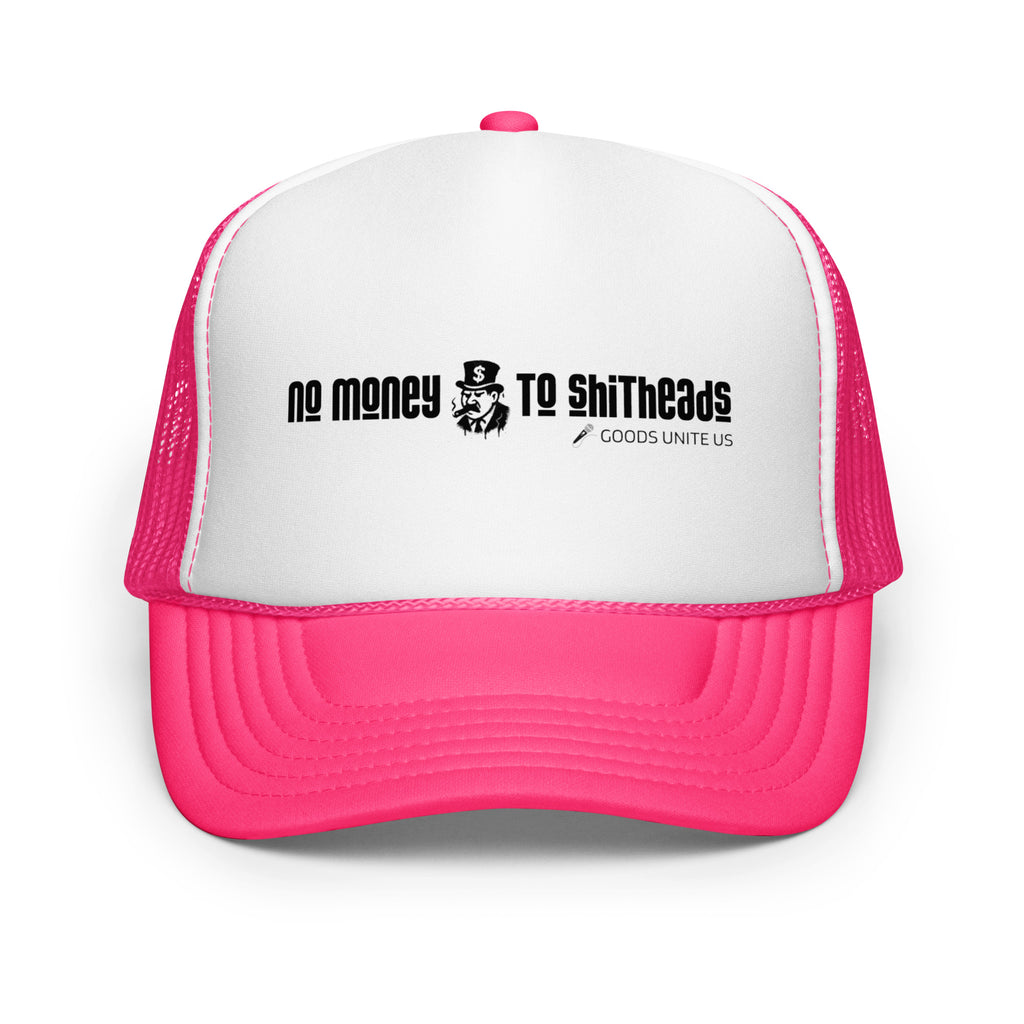 Foam trucker hat in many colors - graffiti print