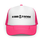 Foam trucker hat in many colors - graffiti print