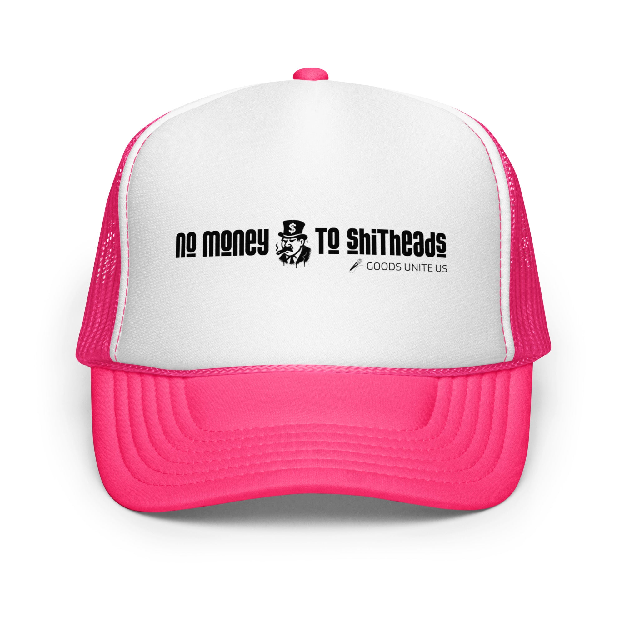 Foam trucker hat in many colors - graffiti print