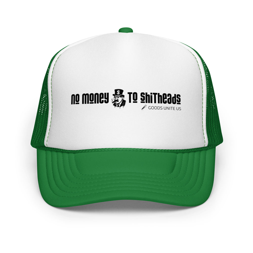 Foam trucker hat in many colors - graffiti print