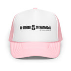 Foam trucker hat in many colors - graffiti print