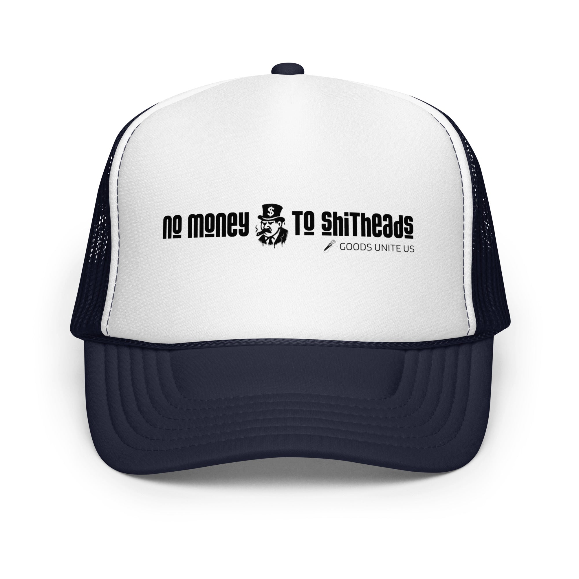 Foam trucker hat in many colors - graffiti print