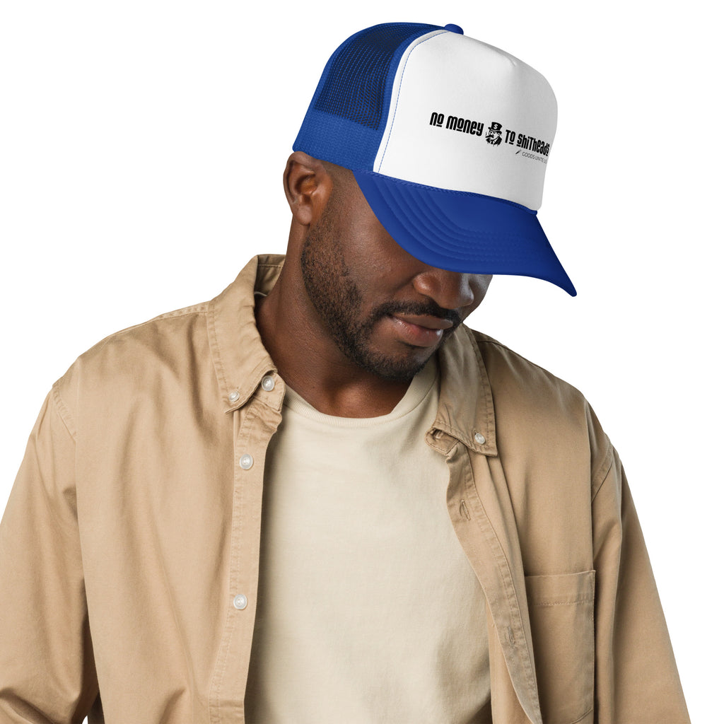 Foam trucker hat in many colors - graffiti print