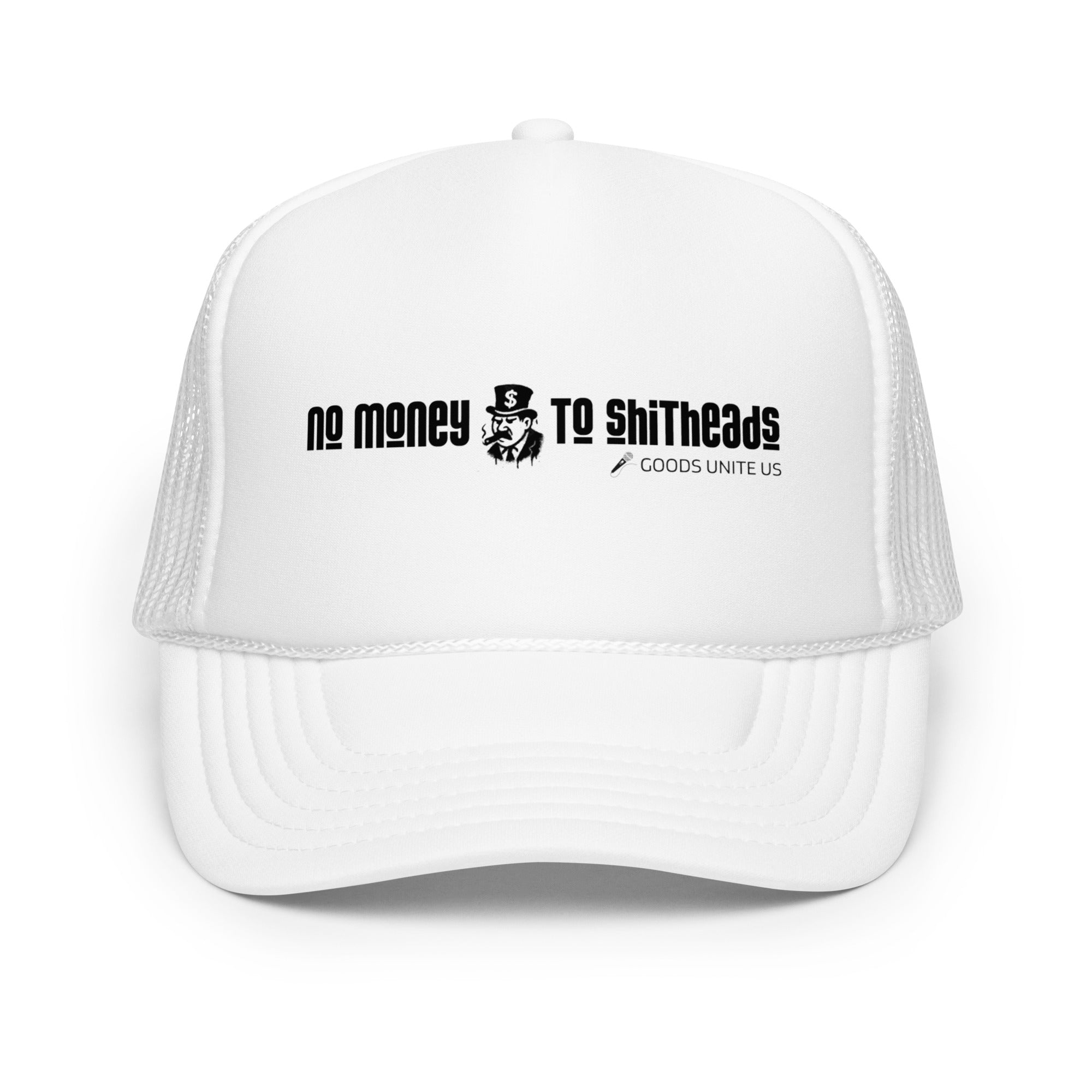 Foam trucker hat in many colors - graffiti print