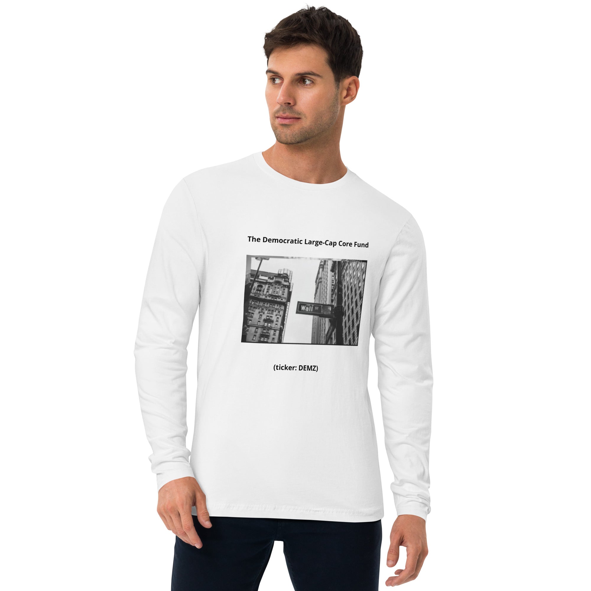 Wall Street DEMZ Long Sleeve Fitted Crew