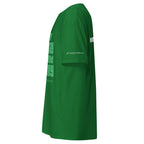 Green Unisex classic tee - prints on front, back and sleeve